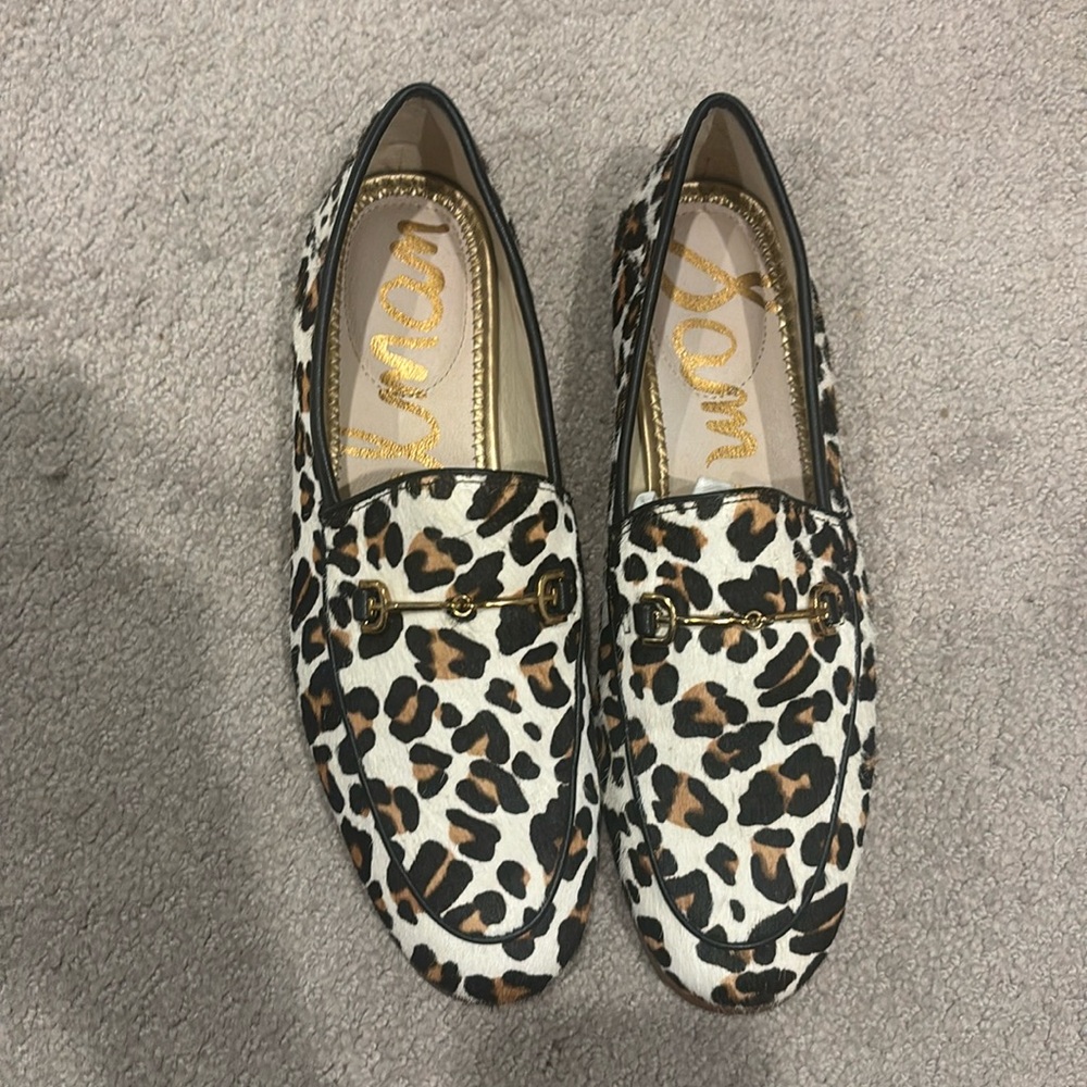 Sam Edelman leopard print Loraine loafer